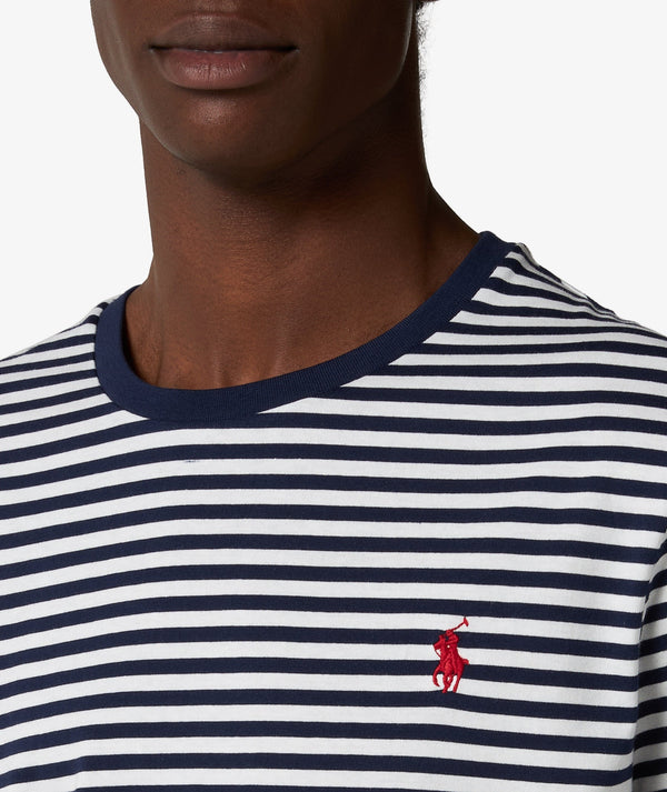 Ralph Lauren Small Pony Stripe T.Shirt (Custom SlimFit)