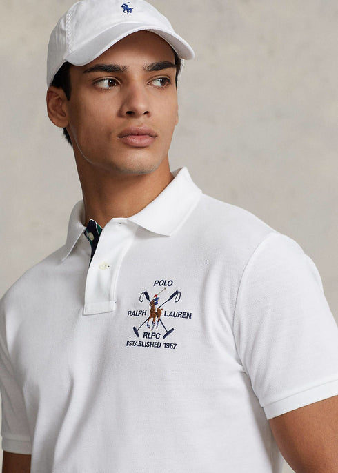 RALPH LAUREN MESH POLO SHIRT CUSTOM SLIM FIT