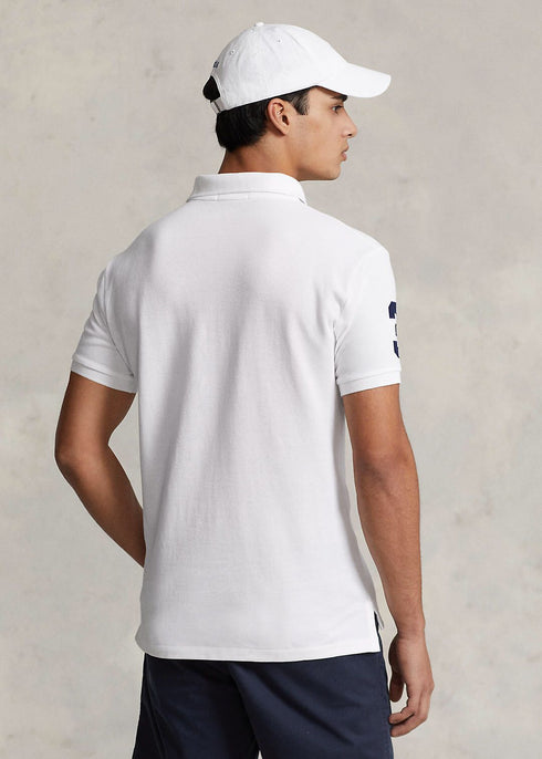 RALPH LAUREN MESH POLO SHIRT CUSTOM SLIM FIT