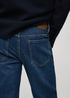 MANGO Slim Blue Denim