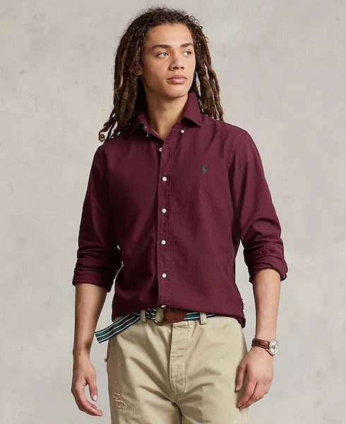 Ralph Lauren Custom Fit Garment-Dyed Oxford Shirt