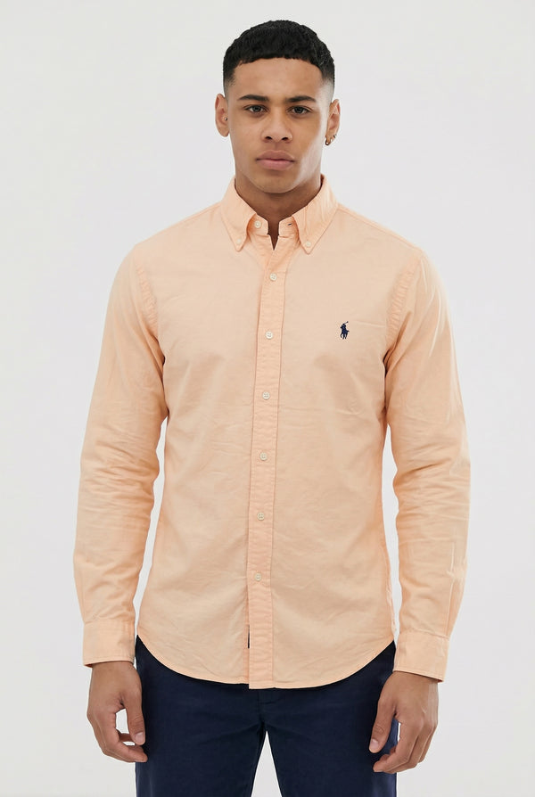 Ralph Lauren Custom Fit Garment-Dyed Oxford Shirt