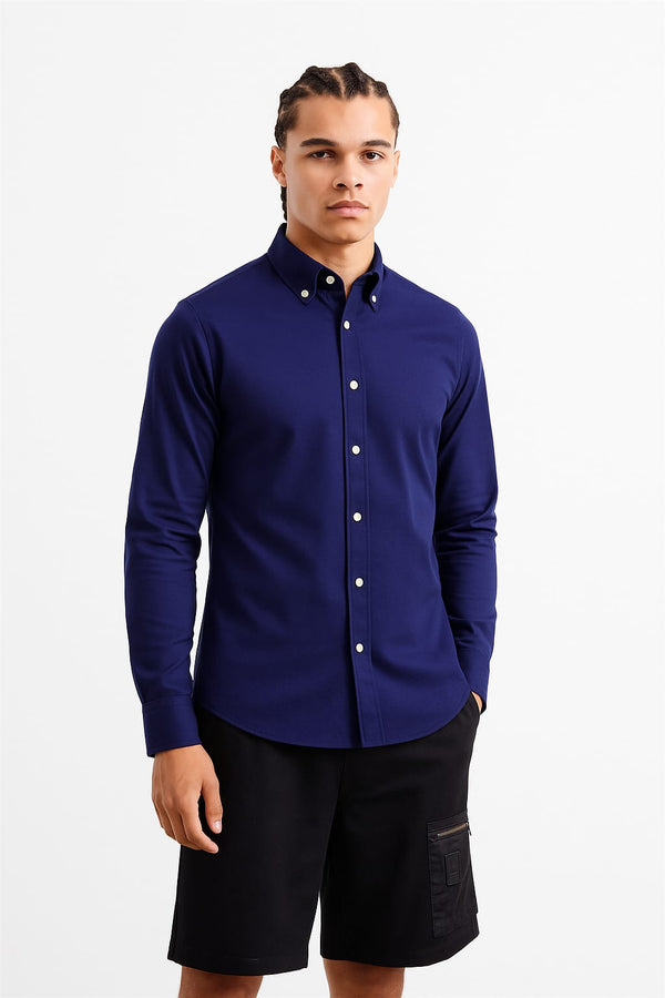 ZARA BUTTON DOWN OXFORD COTTON SHIRT