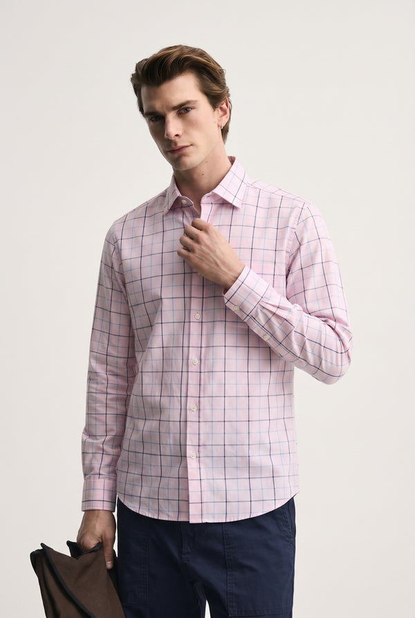 ZARA CHECK SHIRT SLIM FIT