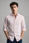 ZARA PINK STRIPE SLIM FIT SHIRT