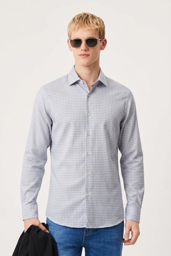 ZARA CHECK SHIRT SLIM FIT
