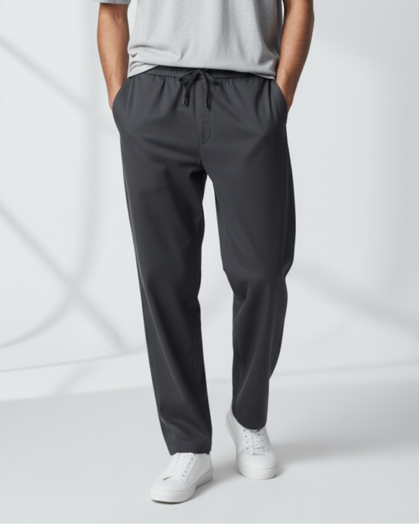 Zara Cotton Trouser Grey