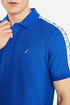 Nautica Cobalt Color Men's Polo Neck T-Shirt