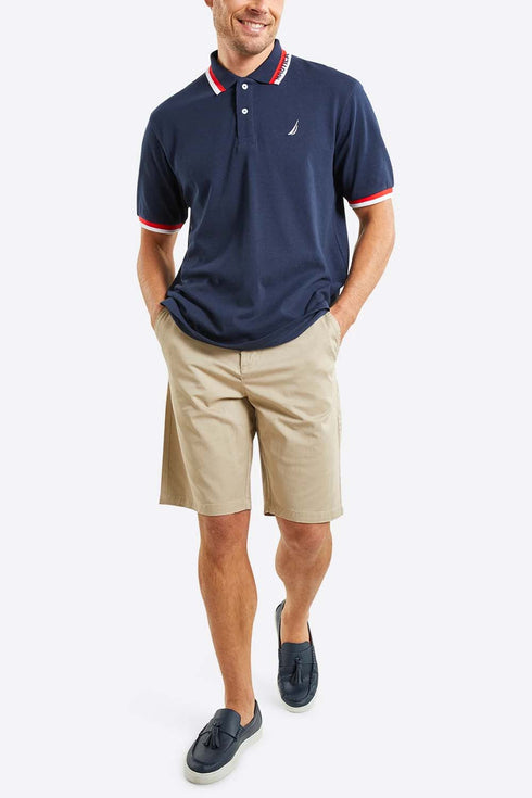 NAUTICA ELMS POLO SHIRT NAVY POLO