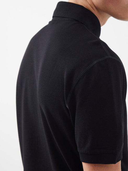 Dolce & Gabbana Pique Polo black