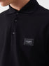Dolce & Gabbana Pique Polo black