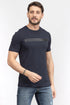 Armani Exchange Men's Crew Neck Cotton Jersey Logo Chest Stripe Tee