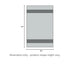 LACOSTE HERITAGE SUPIMA COTTON Bath Towel, ALOE, 30" X 54"