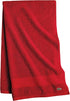 Lacoste Heritage Supima Cotton Bath Towel, Red, 30" x 54"