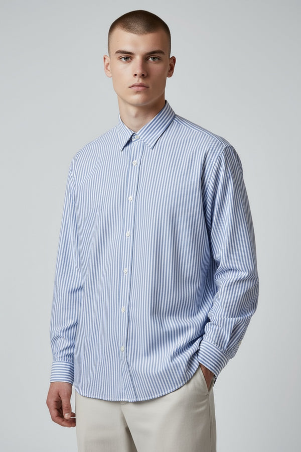 Zara Stripe Slim Fit Shirt