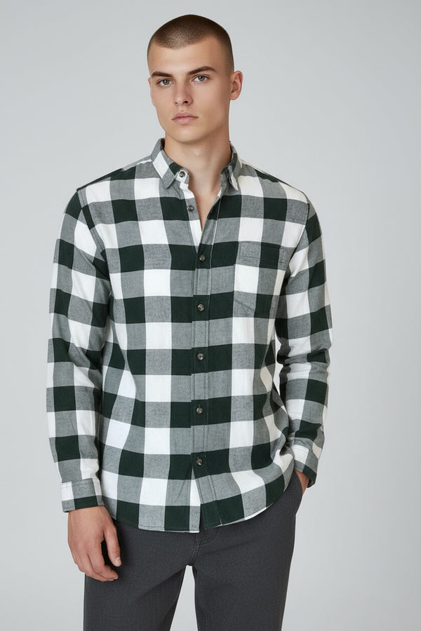 LEFTIES CHECK SHIRT REGULAR FIT