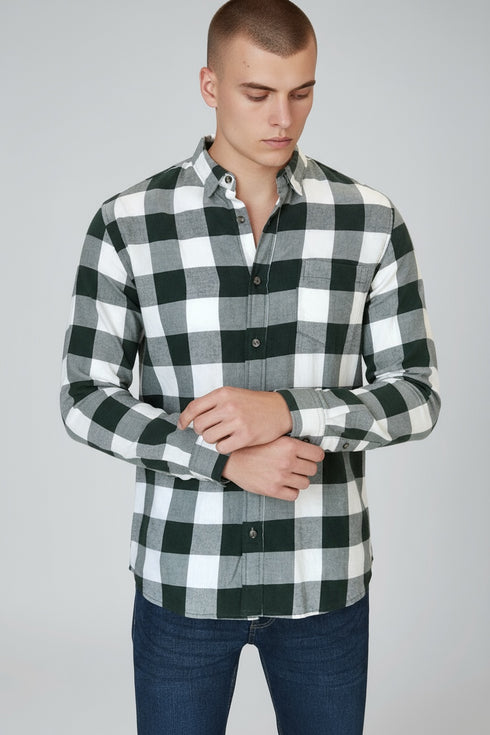 LEFTIES CHECK SHIRT REGULAR FIT
