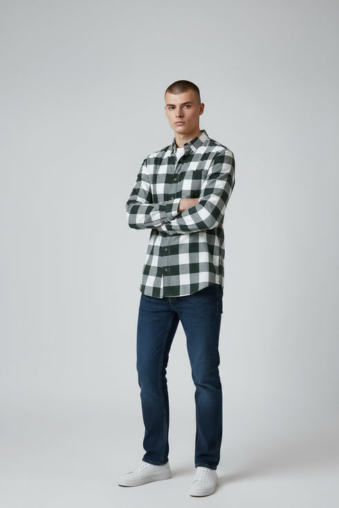 LEFTIES CHECK SHIRT REGULAR FIT