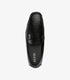 GUESS MEN'S AMADEO DRIVING STYLE LOAFERS | BLACK SQUARE TOE BIT ORNAMENT CUSHIONED SLIP-ON
