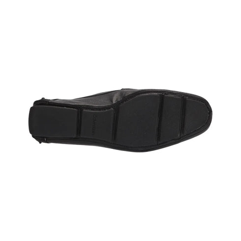Calvin Klein Magnus Men's Slip-On Loafer in Black Weave Emboss