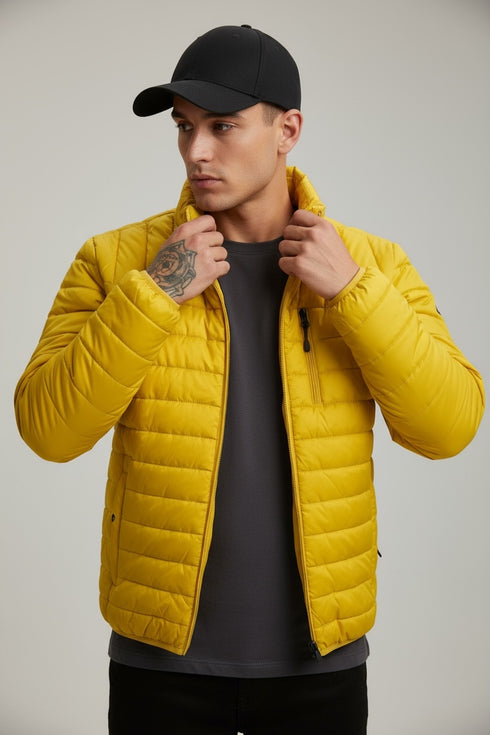 Hawke & Co Men's Empire 2.0 PrimaLoft Packable Jacket Yellow