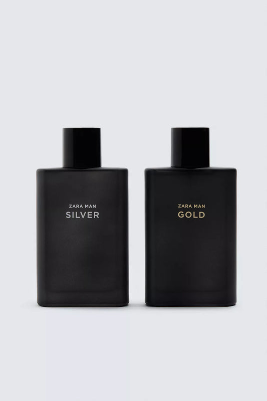 ZARA SILVER + GOLD EDT 2 X 90 ML (3.4 FL. OZ