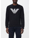 EMPORIO ARMANI MODAL-BLEND SWEATSHIRT WITH LOGO PRINT