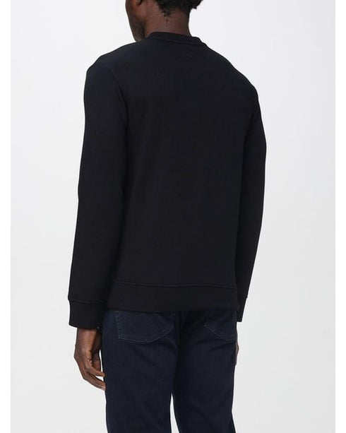 EMPORIO ARMANI MODAL-BLEND SWEATSHIRT WITH LOGO PRINT