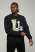VERSACE
COLUMNS-PRINT COTTON SWEATSHIRT