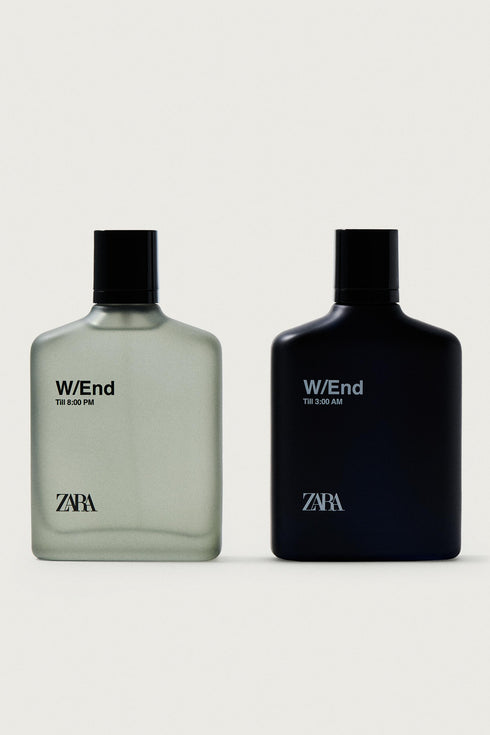 ZARA W/END TILL 8:00 PM + W/END TILL 3:00 AM EDT 100 ML + 100 ML / 3.38 OZ