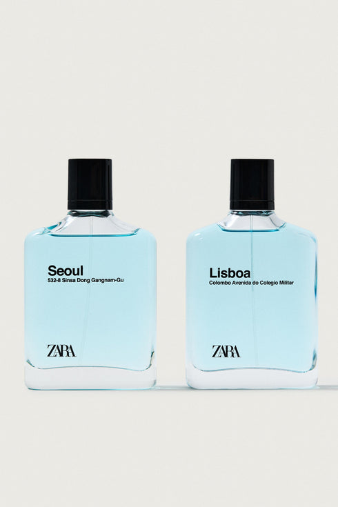 ZARA SEOUL 532-8 SINSA DONG + LISBOA COLOMBO AVENIDA DO COLEGIO EDT 2X100 ML / 3.38 OZ