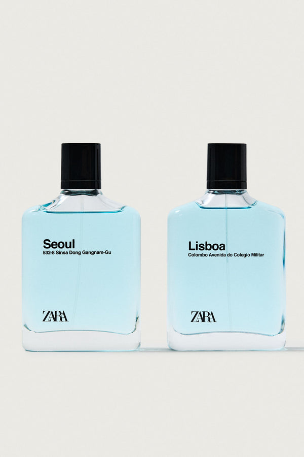 ZARA SEOUL 532-8 SINSA DONG + LISBOA COLOMBO AVENIDA DO COLEGIO EDT 2X100 ML / 3.38 OZ