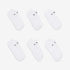 NIKE COTTON WITH DRI-FIT TECHNOLOGY WHITE SOCK PACK OF 6