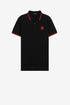 RC Monogram-Embroidered Polo Shirt | Roberto Cavalli Polo Shirts