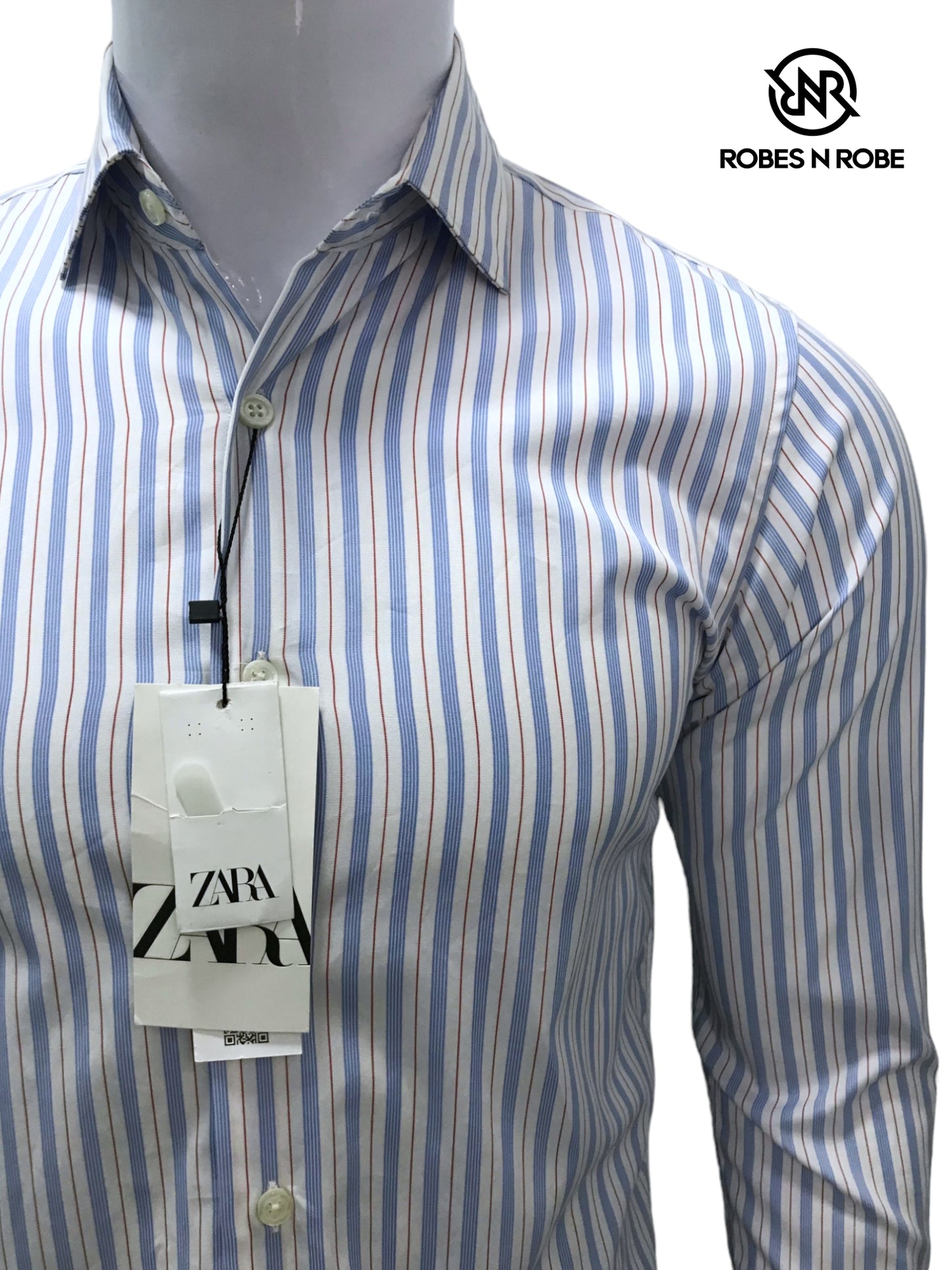 ZARA STRIPE SHIRT SLIM FIT