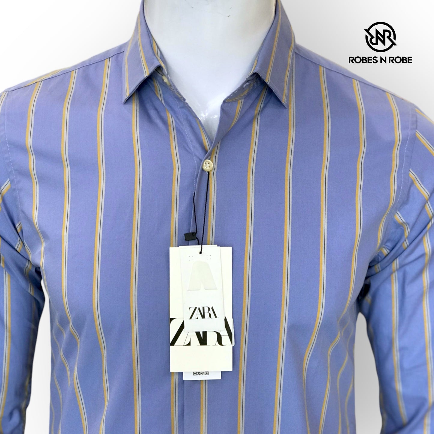 ZARA MAN STRIPE SHIRT SLIM FIT