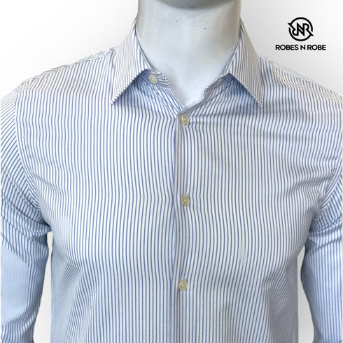 ZARA MAN STRIPE SHIRT SLIM FIT