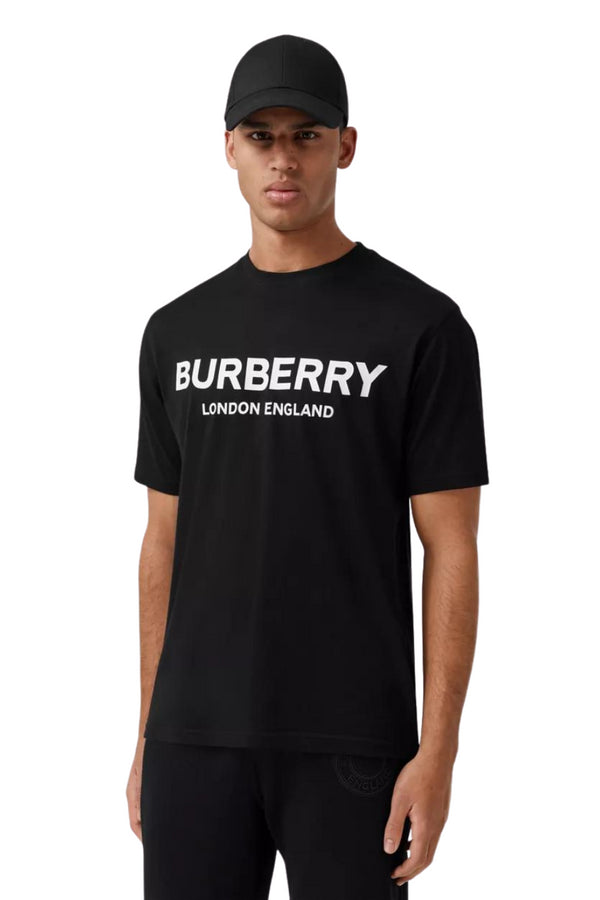 BURBERRY LOGO PRINT COTTON T-SHIRT