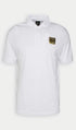 A|X ARMANI EXCHANGE METALLIC LOGO POLO