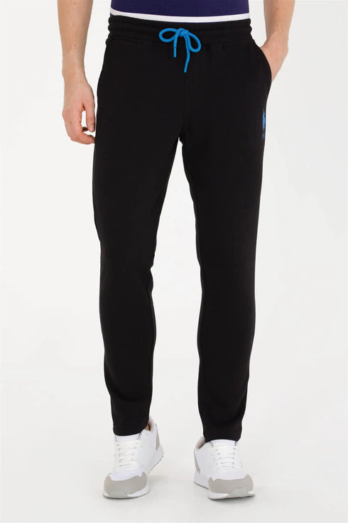 USPA Men's Black Sweatpants