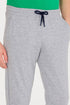 USPA Men's Gray Melange Sweatpants