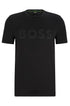 BOSS PERFORMANCE STRETCH T-SHIRT WITH DECORATIVE REFLECTIVE LOGO