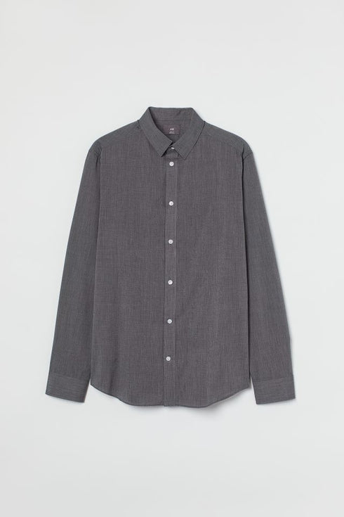 H&M SLIM-FIT EASY-IRON SHIRT