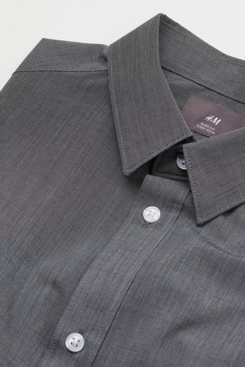 H&M SLIM-FIT EASY-IRON SHIRT