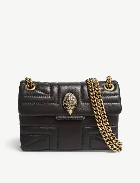 Kurt Geiger
Black Kensington Leather Union Jack Mini Shoulder Bag