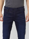 JACK & JONES BLUE MID RISE GLENN SLIM FIT JEANS