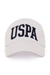 USPA MEN'S WHITE CAP