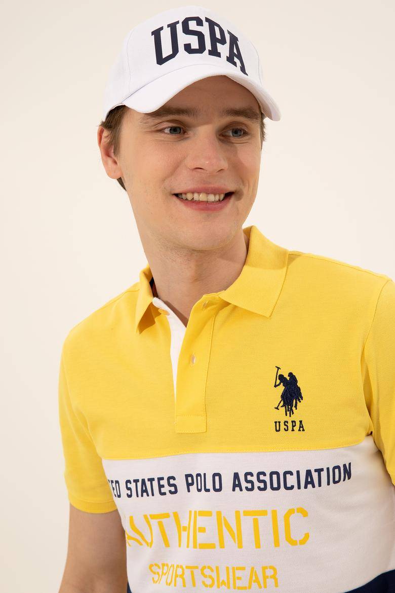USPA MEN'S WHITE CAP