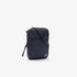 LACOSTE Men's Coated Canvas Small Flat Crossbody Bag Navy