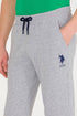 USPA Men's Gray Melange Sweatpants
